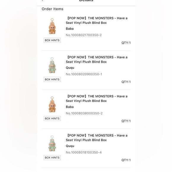 AUTHENTIC LABUBU QUQU THE MONSTERS - Have a Seat Vinyl Plush Blind Box NWT - Picture 11 of 11